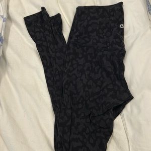 Cheetah print Lululemon Leggings